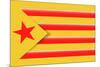 Red Estelada Flag-Juan Carlos B.-Mounted Art Print