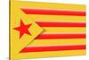 Red Estelada Flag-Juan Carlos B.-Stretched Canvas