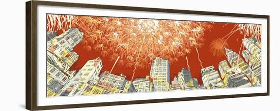 Red Eyes Fever-HR-FM-Framed Premium Giclee Print