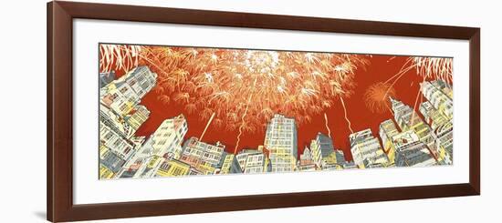 Red Eyes Fever-HR-FM-Framed Premium Giclee Print