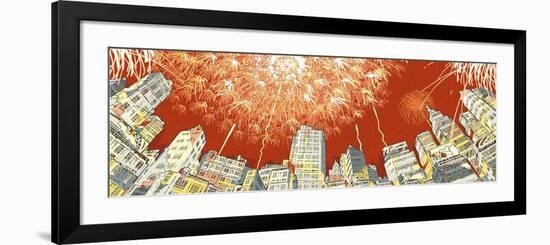 Red Eyes Fever-HR-FM-Framed Premium Giclee Print