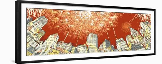 Red Eyes Fever-HR-FM-Framed Premium Giclee Print