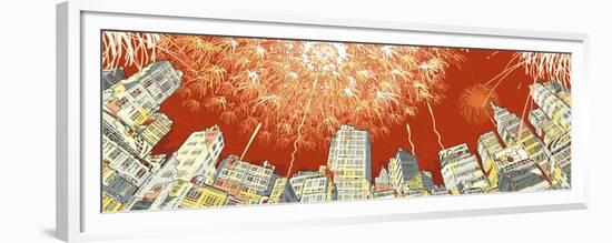 Red Eyes Fever-HR-FM-Framed Premium Giclee Print