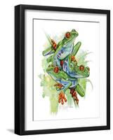 Red Eyes-Tim Knepp-Framed Giclee Print