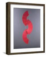 Red Fans, 2005-Lincoln Seligman-Framed Giclee Print