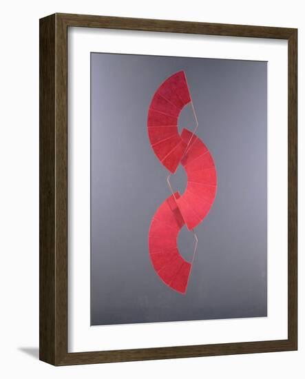 Red Fans, 2005-Lincoln Seligman-Framed Giclee Print