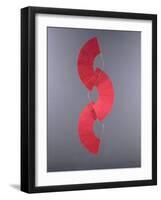 Red Fans, 2005-Lincoln Seligman-Framed Giclee Print