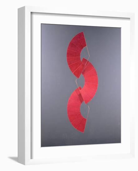 Red Fans, 2005-Lincoln Seligman-Framed Giclee Print