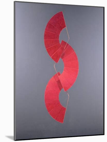 Red Fans, 2005-Lincoln Seligman-Mounted Giclee Print