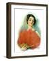 "Red Feathered Fan,"February 28, 1931-William Haskell Coffin-Framed Giclee Print