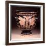 Red-Figure Bell Krater Depicting Eos Riding Her Chariot from the Sea, Lucanian, circa 440-420 BC-Pisticci Painter-Framed Giclee Print