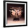 Red-Figure Bell Krater Depicting Eos Riding Her Chariot from the Sea, Lucanian, circa 440-420 BC-Pisticci Painter-Framed Giclee Print