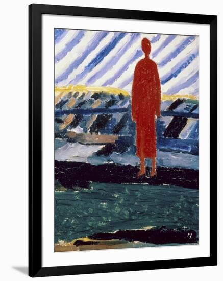 Red Figure, c.1928-Kasimir Malevich-Framed Giclee Print