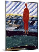 Red Figure, c.1928-Kasimir Malevich-Mounted Giclee Print