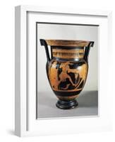 Red-Figure Pottery, Attic Krater Depicting Heracles and Achelous-null-Framed Giclee Print