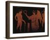 Red-Figure Pottery Depicting Victory Crowning Athlete with Olive Branch-null-Framed Giclee Print