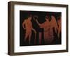 Red-Figure Pottery Depicting Victory Crowning Athlete with Olive Branch-null-Framed Premium Giclee Print