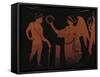 Red-Figure Pottery Depicting Victory Crowning Athlete with Olive Branch-null-Framed Stretched Canvas