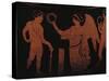 Red-Figure Pottery Depicting Victory Crowning Athlete with Olive Branch-null-Stretched Canvas