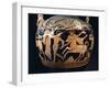 Red-Figure Pottery, Pointed Amphora Depicting Centaurs-null-Framed Giclee Print