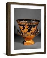 Red-Figured Attic Crater, Called Crater of Antaios-Euphronios-Framed Giclee Print