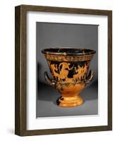 Red-Figured Attic Crater, Called Crater of Antaios-Euphronios-Framed Giclee Print