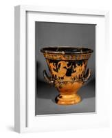 Red-Figured Attic Crater, Called Crater of Antaios-Euphronios-Framed Giclee Print