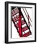 Red Fire Escape-David Ridley-Framed Photographic Print