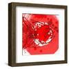 Red Fish-Irena Orlov-Framed Art Print