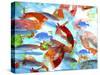 Red Fish-Ata Alishahi-Stretched Canvas