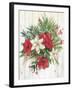 Red Floral I-PI Studio-Framed Art Print