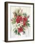 Red Floral II-PI Studio-Framed Art Print