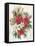 Red Floral II-PI Studio-Framed Stretched Canvas