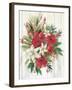 Red Floral II-PI Studio-Framed Art Print