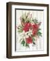 Red Floral II-PI Studio-Framed Art Print