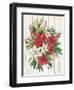 Red Floral II-PI Studio-Framed Art Print