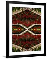 Red Flower Bed, 2015-Ant Smith-Framed Giclee Print