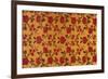 Red Flower Pattern-null-Framed Giclee Print