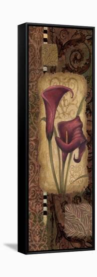 Red Flower-Viv Eisner-Framed Stretched Canvas