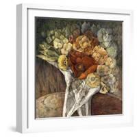 Red Flower-Skarlett-Framed Giclee Print