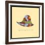 Red Flowering Garden Hat-Robin Betterley-Framed Giclee Print