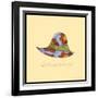 Red Flowering Garden Hat-Robin Betterley-Framed Giclee Print