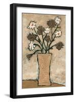 Red Flowers from B-Bagnato Judi-Framed Art Print