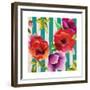 Red Flowers II-Patricia Pinto-Framed Premium Giclee Print