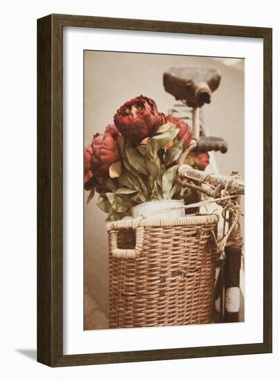 Red Flowers-Steve Allsopp-Framed Photographic Print