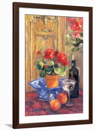 Red Flowers-Allayn Stevens-Framed Art Print