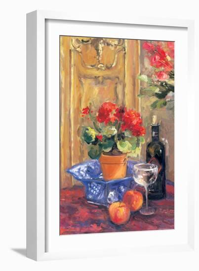 Red Flowers-Allayn Stevens-Framed Art Print