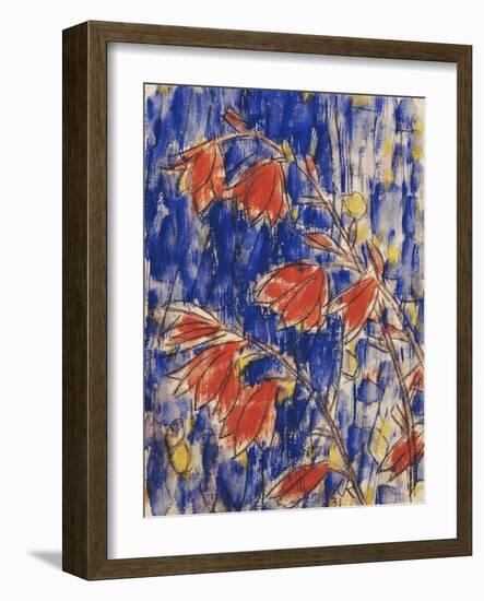 Red Flowers-Christian Rohlfs-Framed Giclee Print