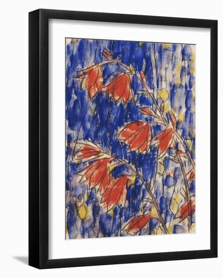 Red Flowers-Christian Rohlfs-Framed Giclee Print