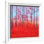 Red Forest Morning-Herb Dickinson-Framed Photographic Print